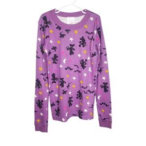 Hanna Andersson Disney Mickey Halloween Shirt Purple New Without Tags PJs US 12